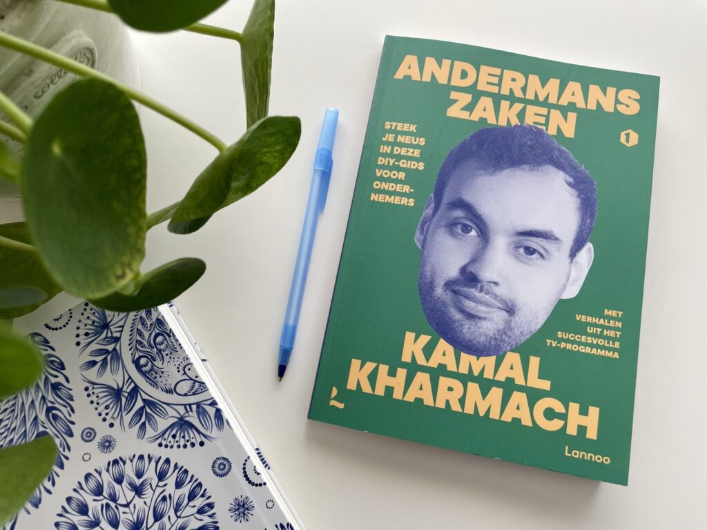 Cover boek Andermans Zaken, Kamal Kharmach